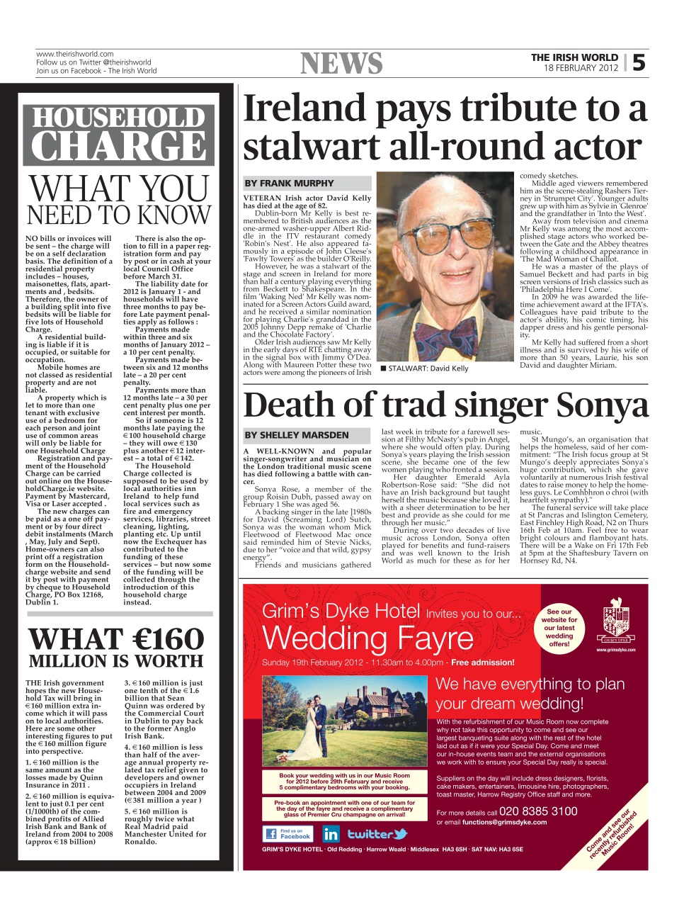 Irish World Preview Pages