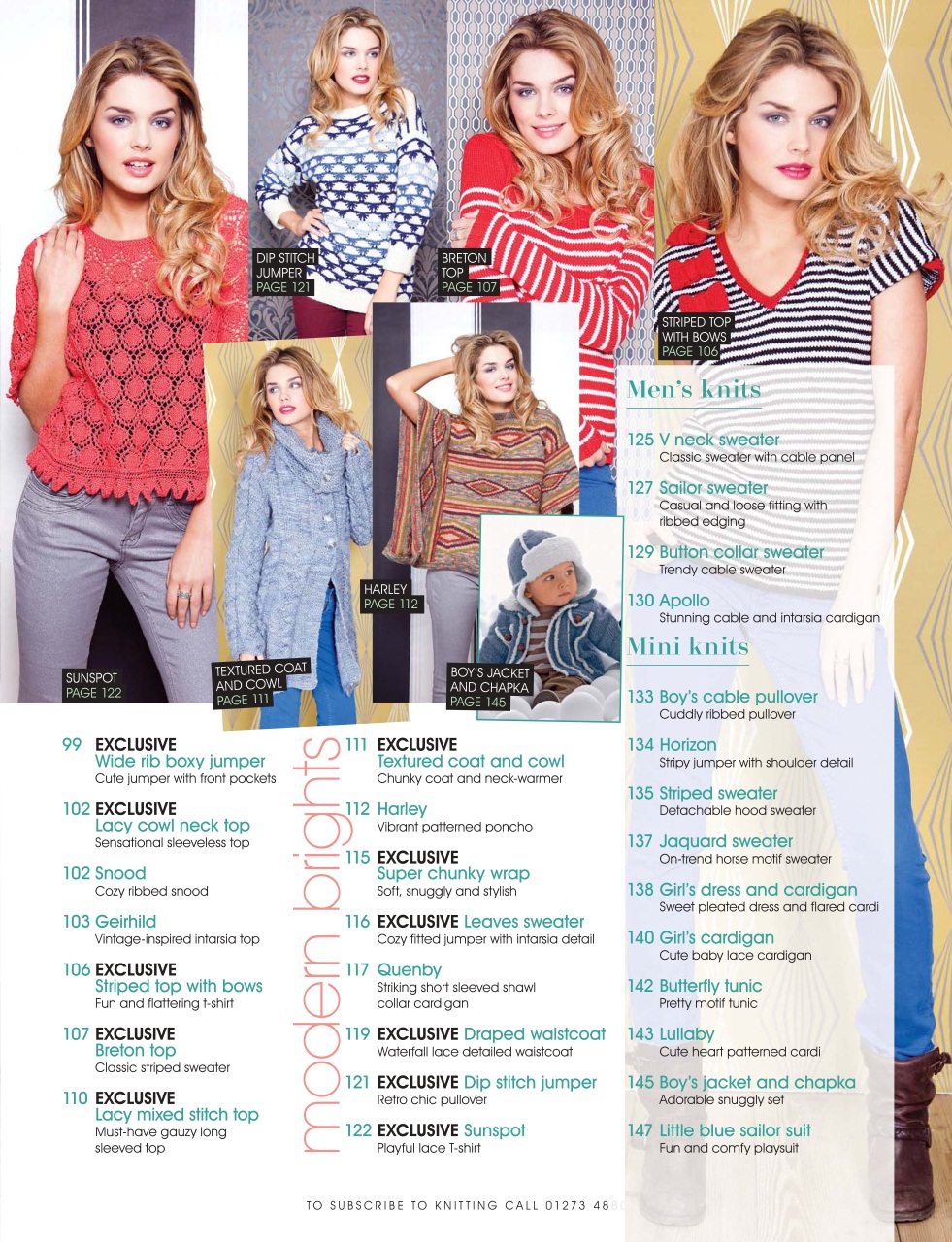 Knitting Preview Pages