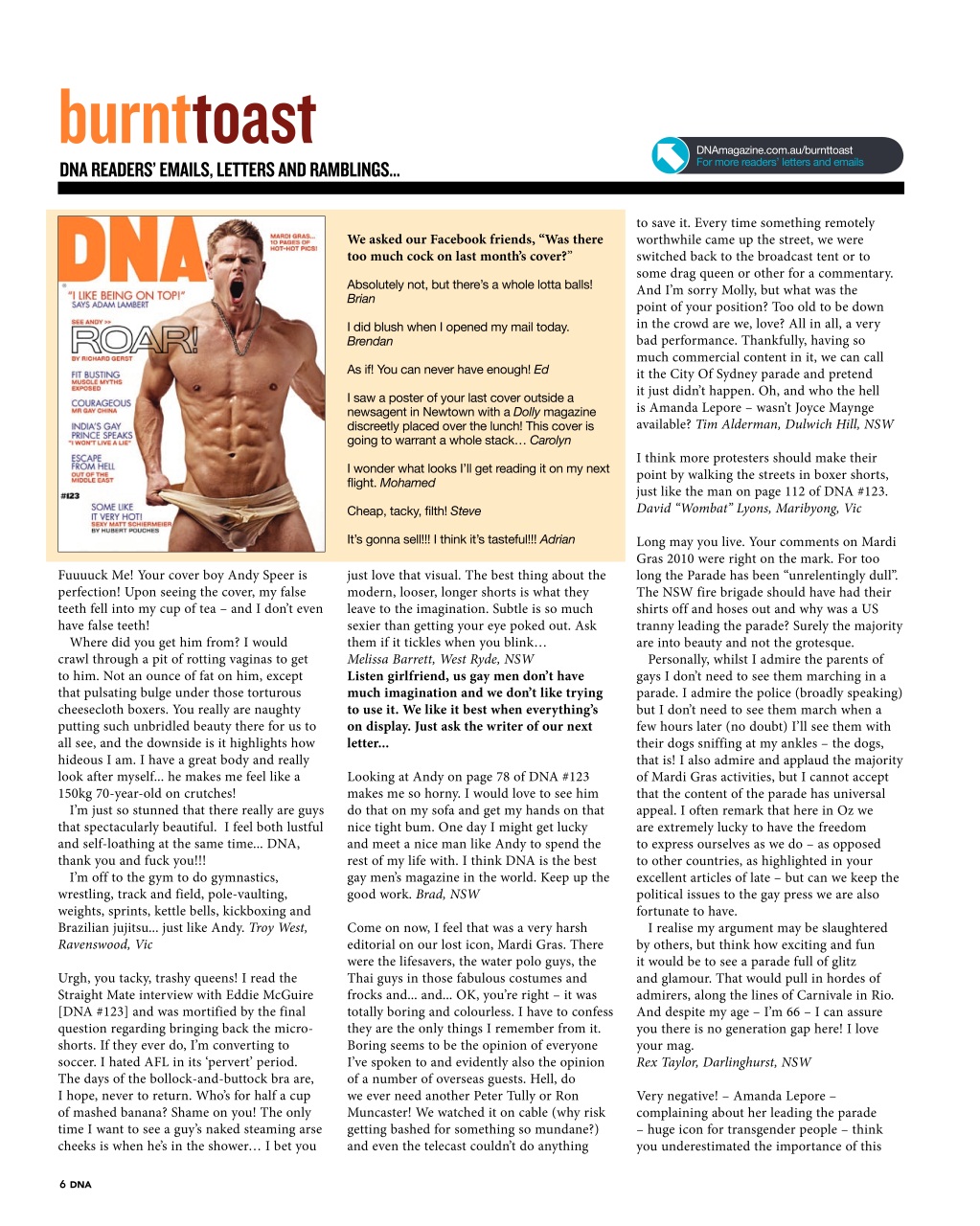 DNA Magazine Preview Pages