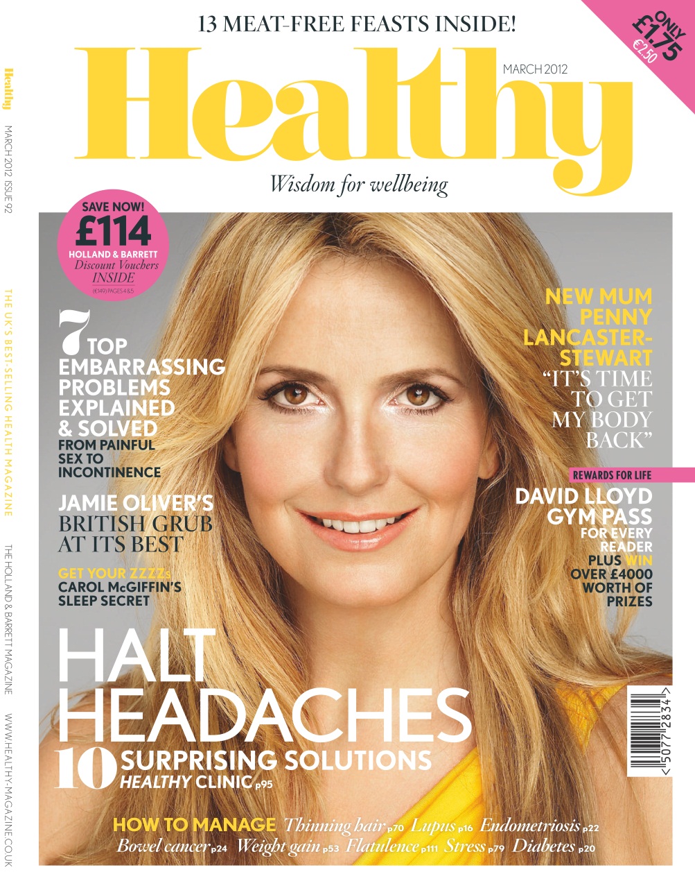 Healthy Magazine Preview Pages