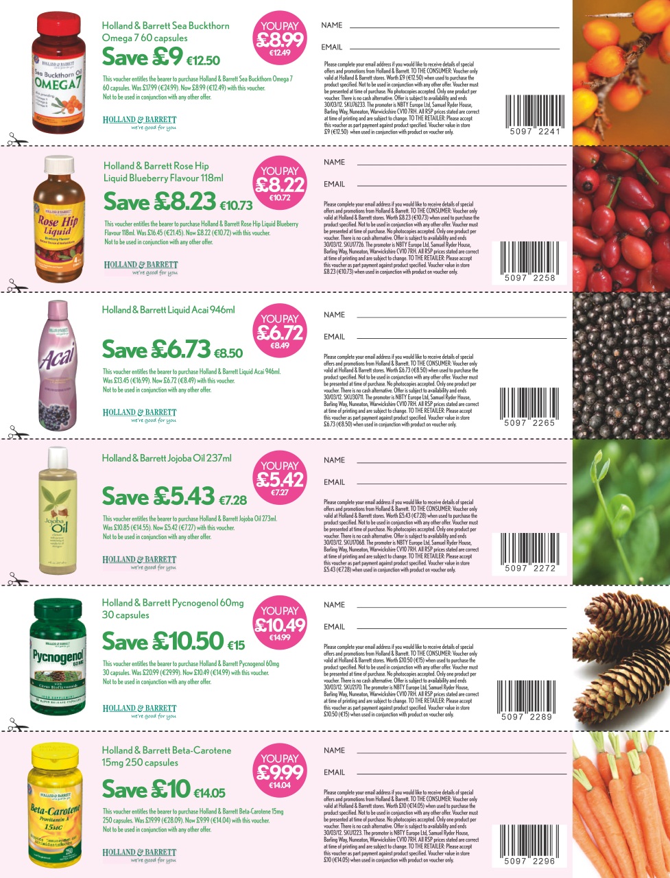 Healthy Magazine Preview Pages