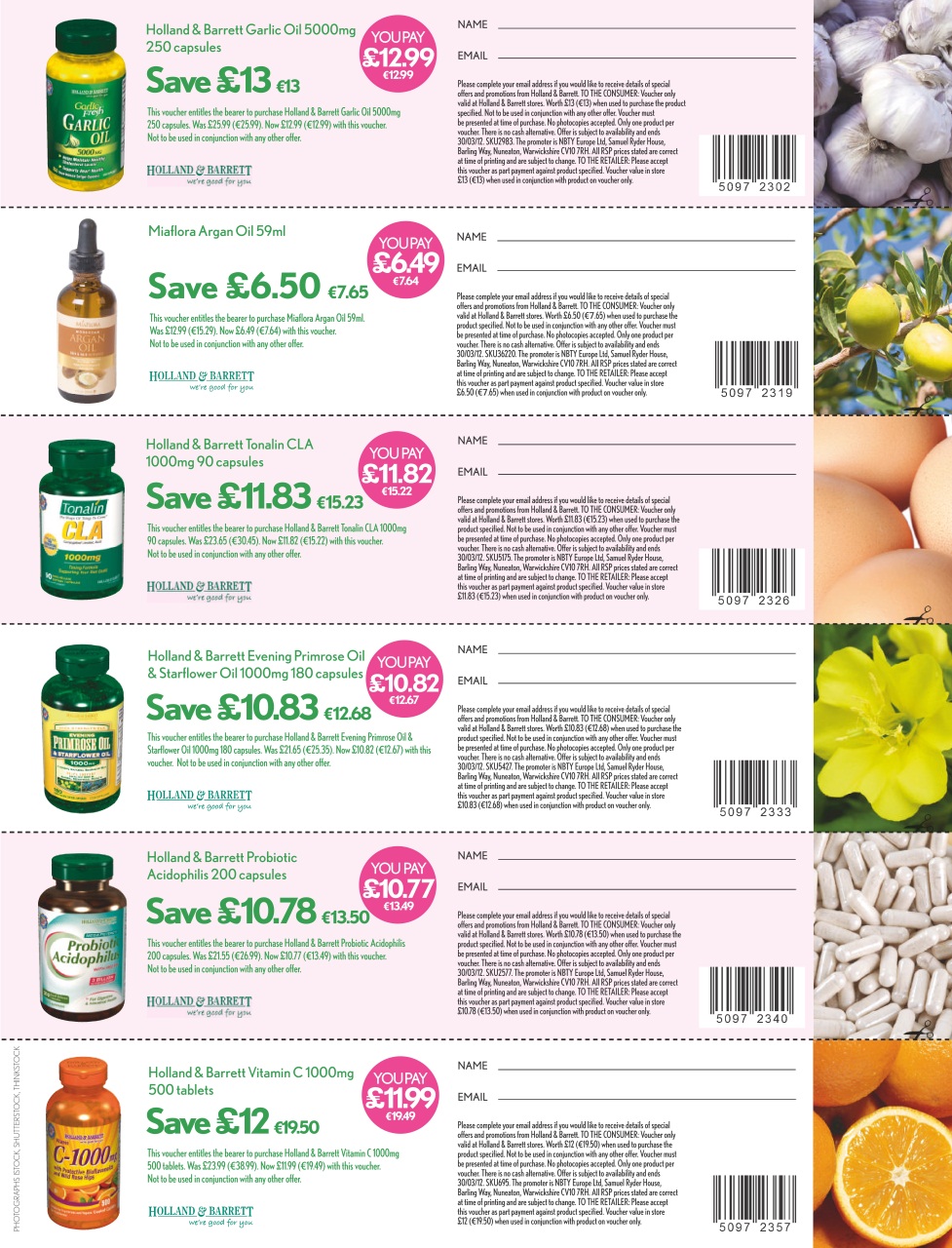 Healthy Magazine Preview Pages