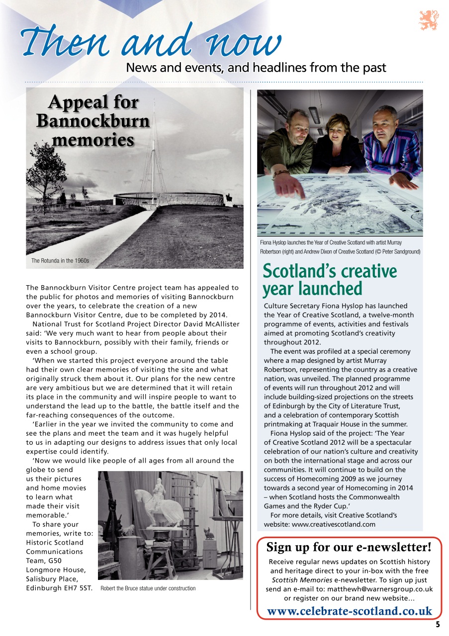 Scottish Memories Preview Pages