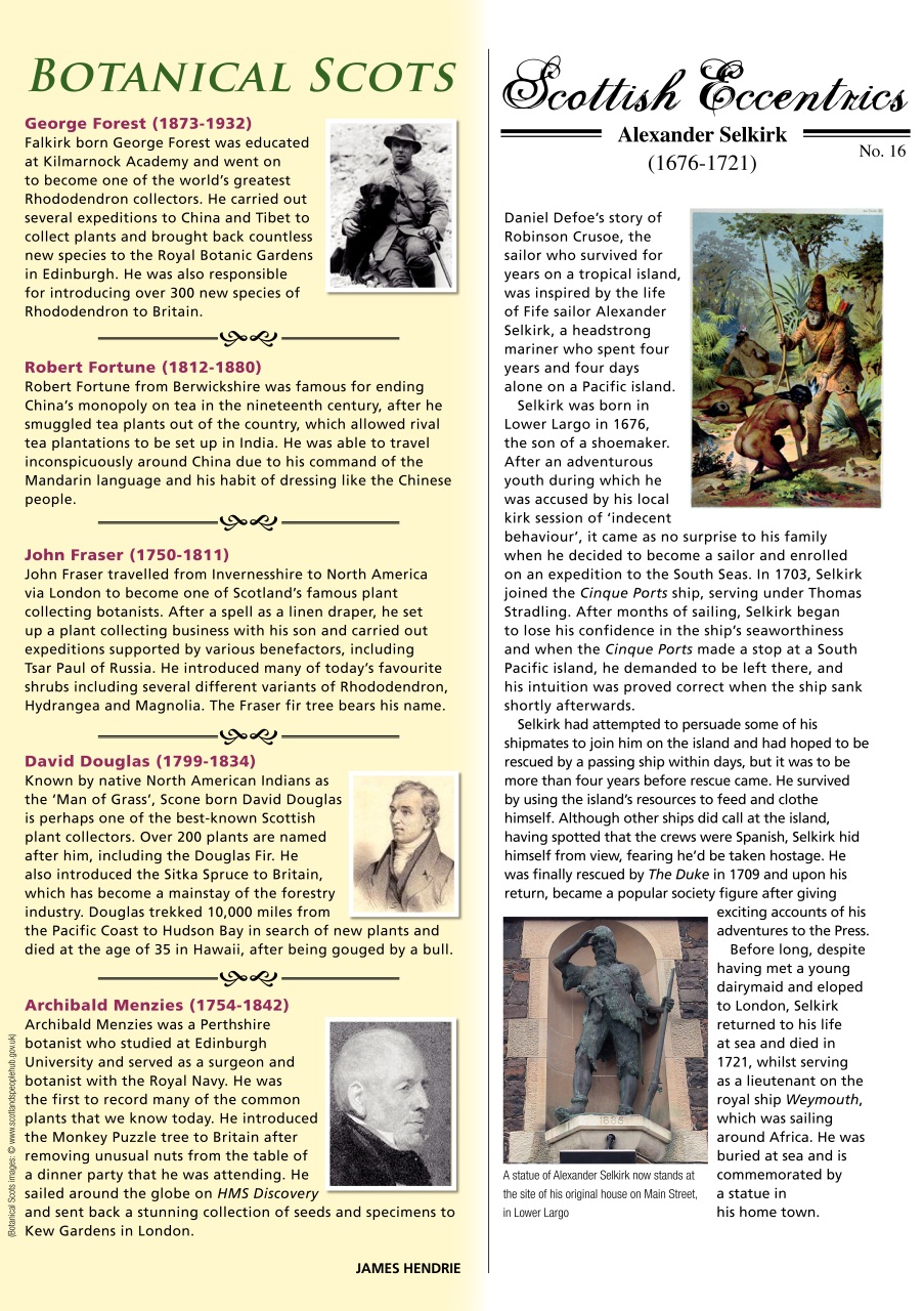 Scottish Memories Preview Pages