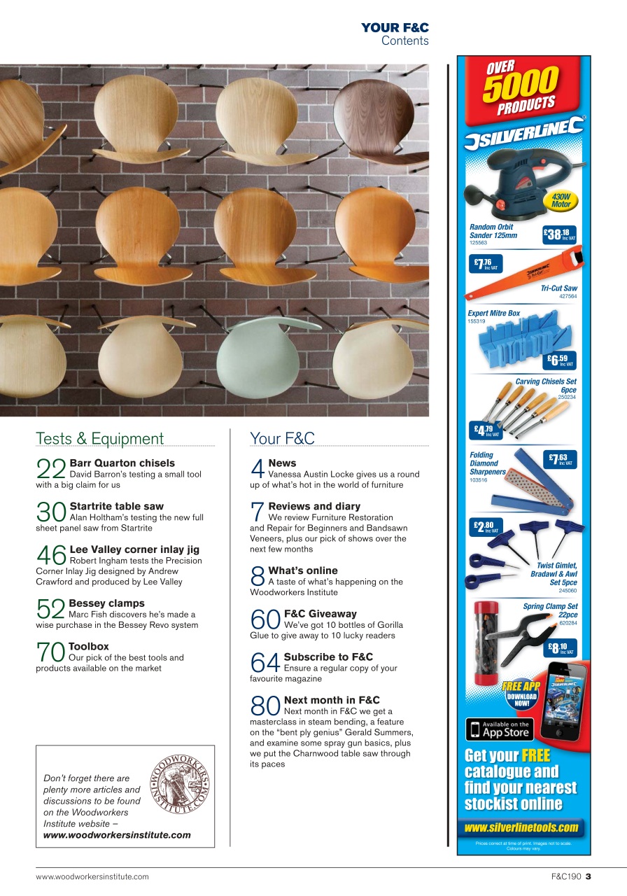 Furniture & Cabinetmaking Preview Pages