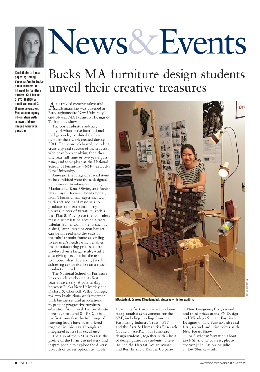 Furniture & Cabinetmaking Preview Pages