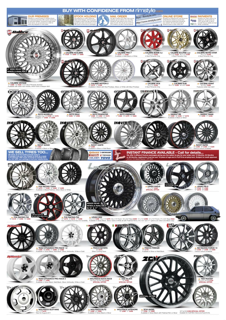 Volkswagen Golf + Preview Pages