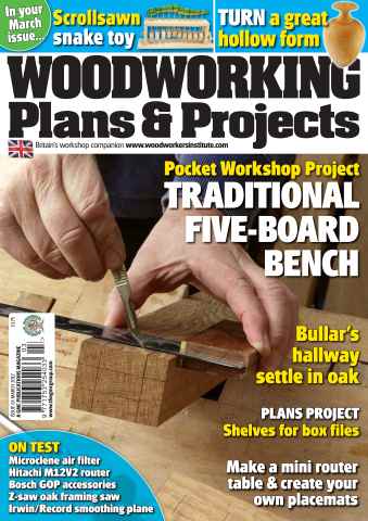 Woodworking Crafts Magazine issue March 2012