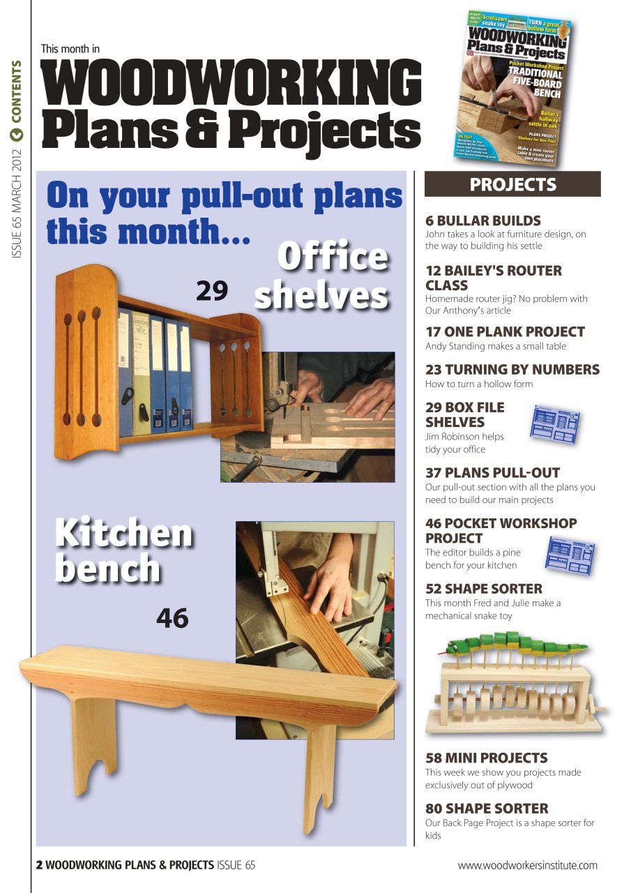 Woodworking Crafts Magazine Preview Pages