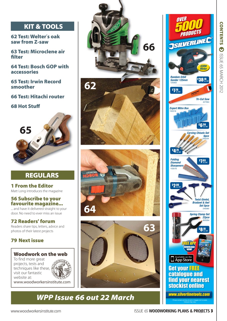 Woodworking Crafts Magazine Preview Pages