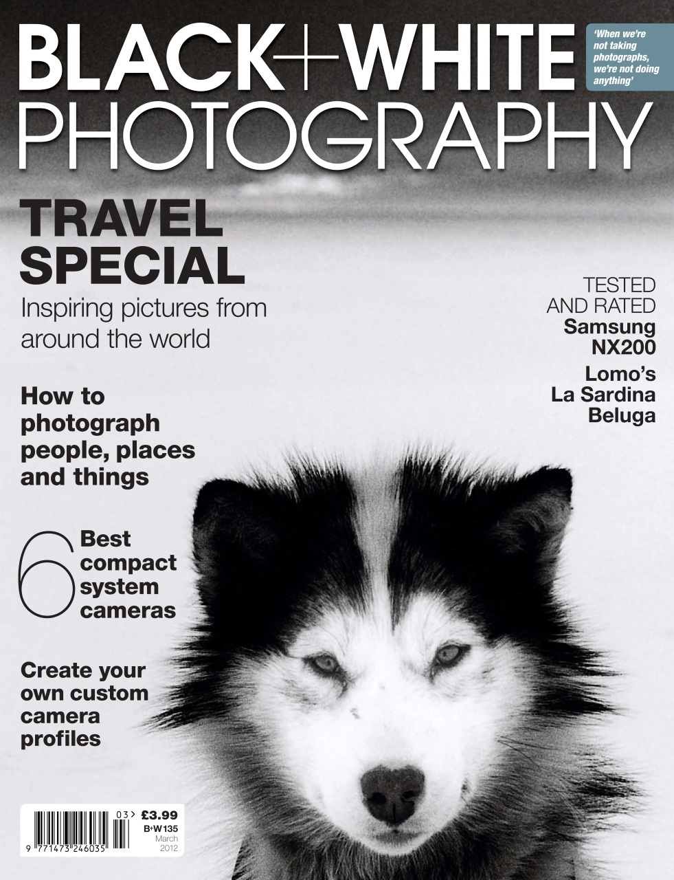 Black+White Photography Preview Pages