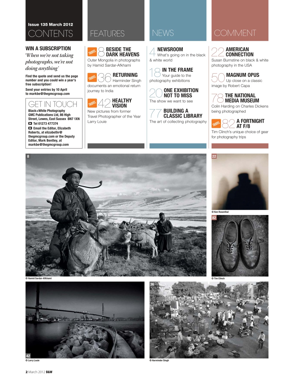 Black+White Photography Preview Pages