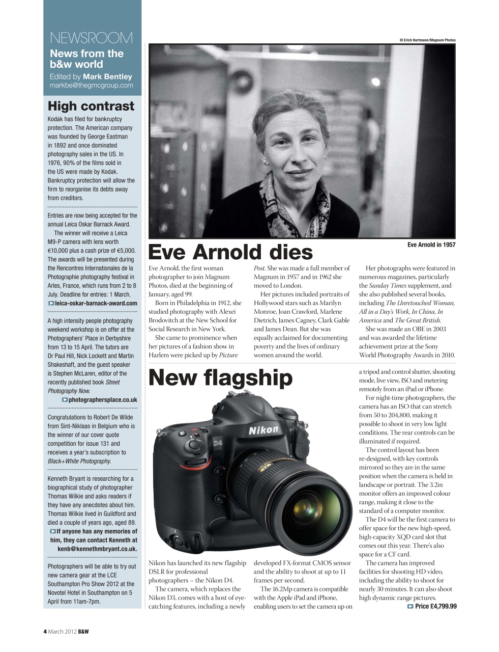 Black+White Photography Preview Pages