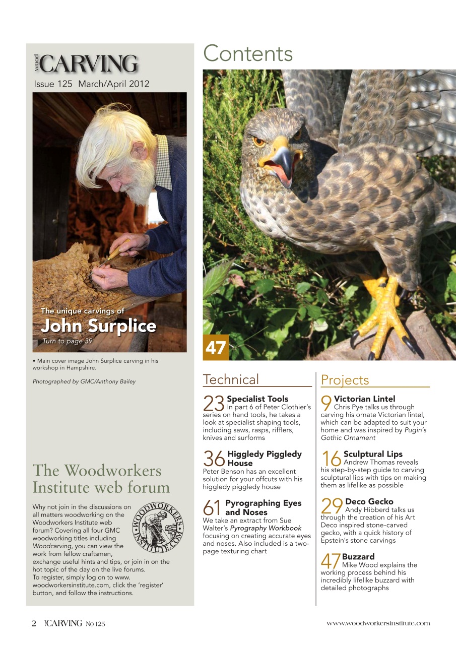 Woodcarving Preview Pages