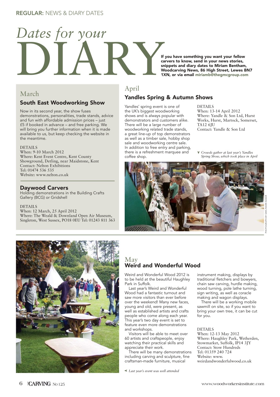 Woodcarving Preview Pages