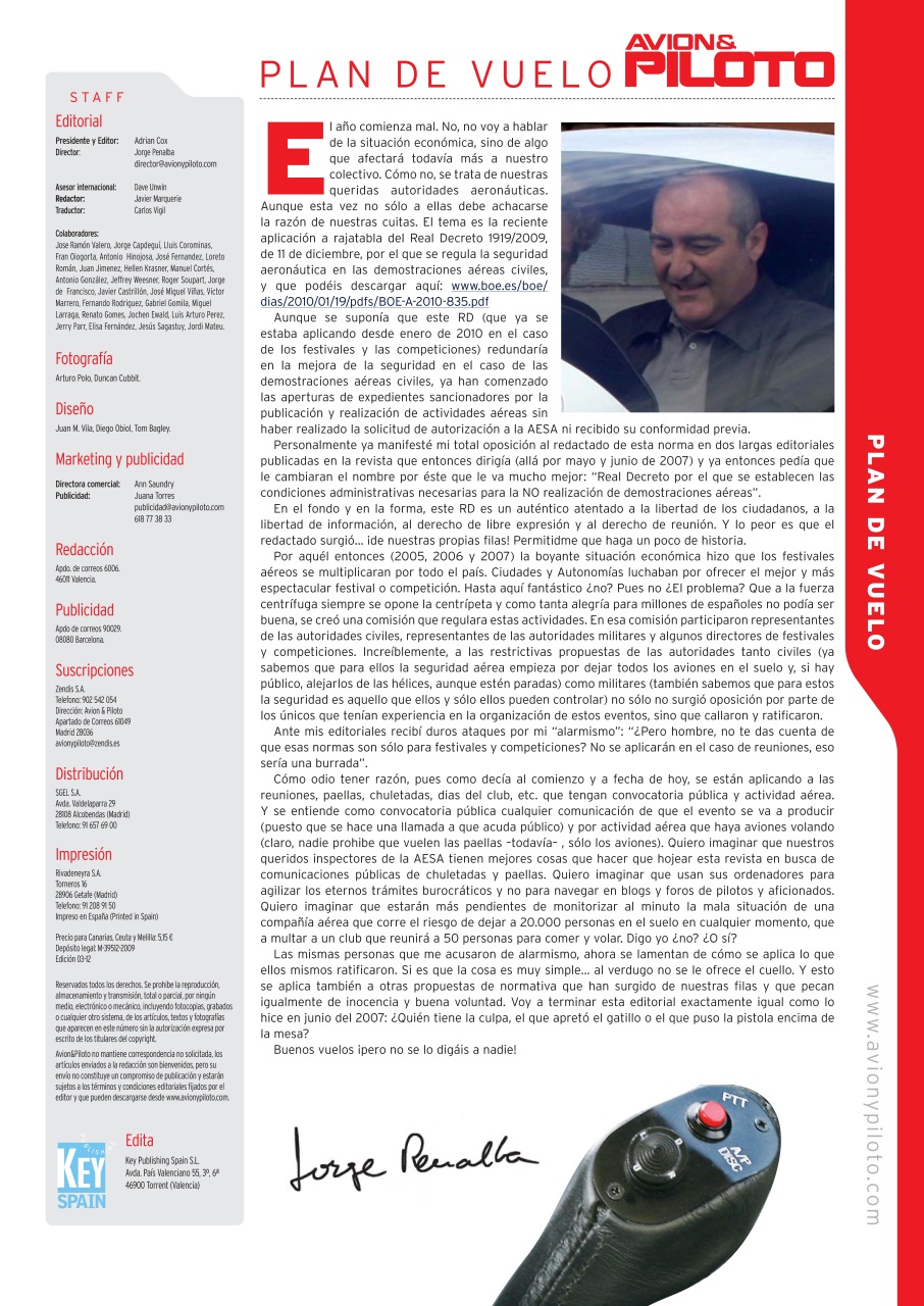 Revista Avion & Piloto Preview Pages