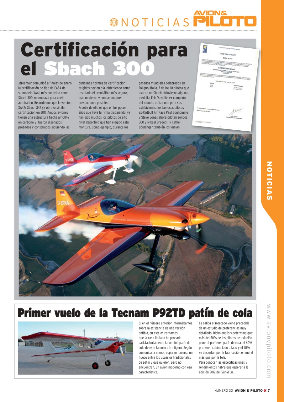 Revista Avion & Piloto Preview Pages