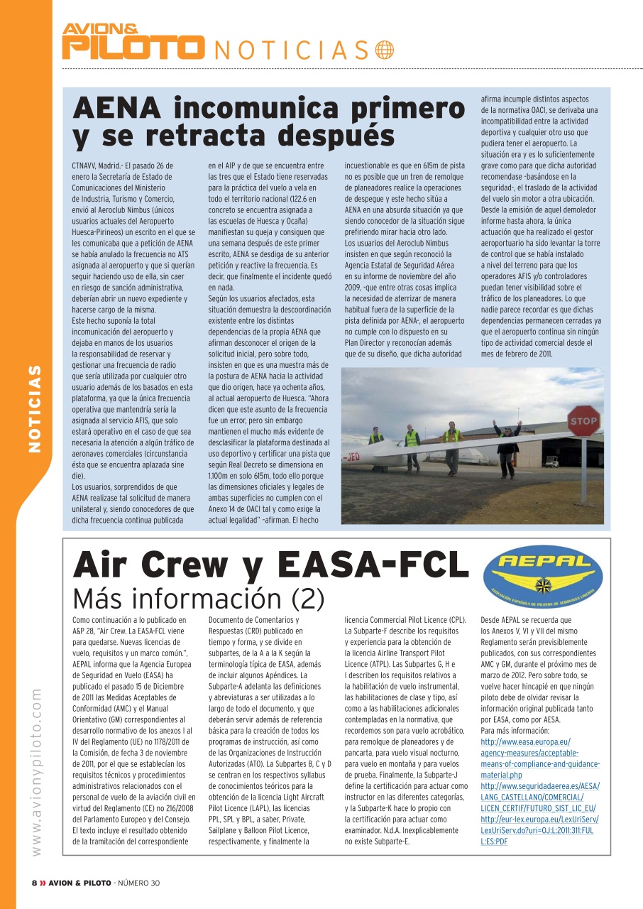 Revista Avion & Piloto Preview Pages