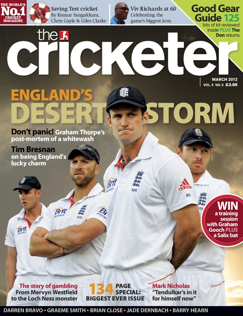 The Cricketer Magazine Preview Pages