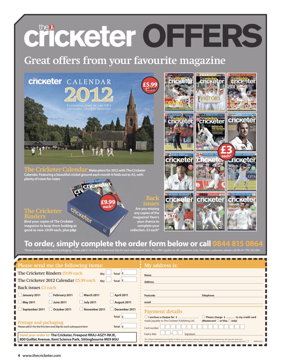 The Cricketer Magazine Preview Pages