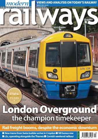 Modern Railways issue March 2012