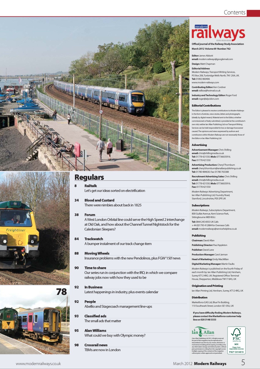 Modern Railways Preview Pages