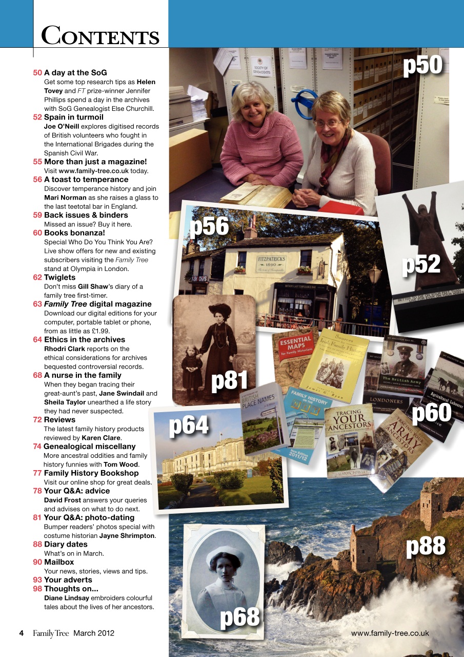 Family Tree Preview Pages