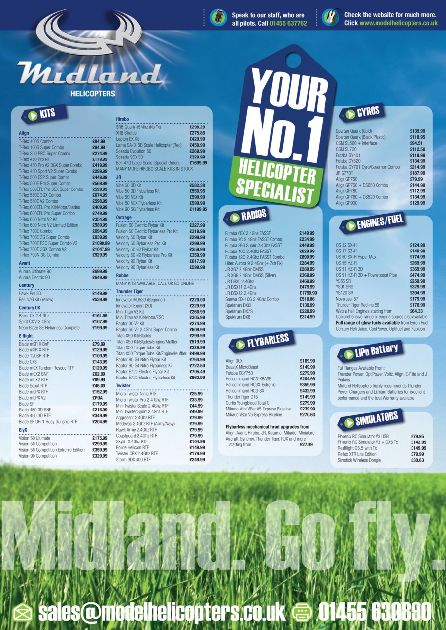 Radio Control Rotor World Preview Pages