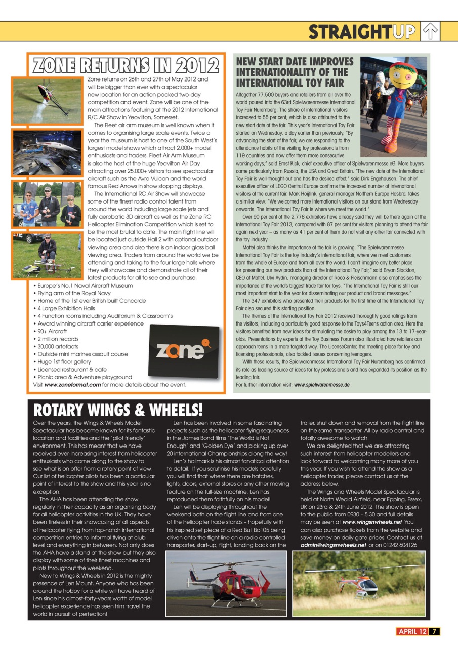 Radio Control Rotor World Preview Pages