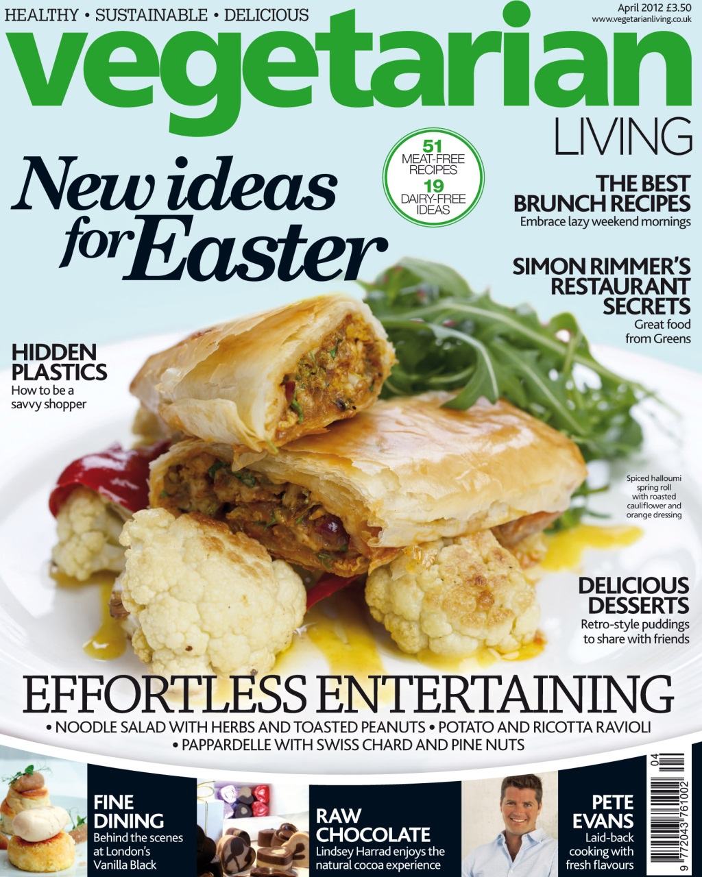 Vegetarian Living Preview Pages