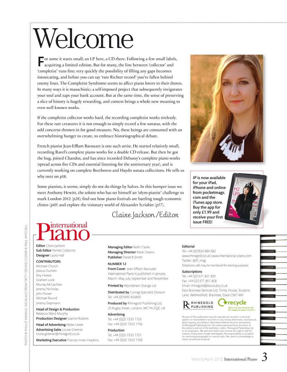 International Piano Preview Pages