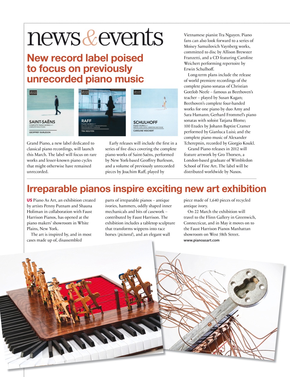 International Piano Preview Pages
