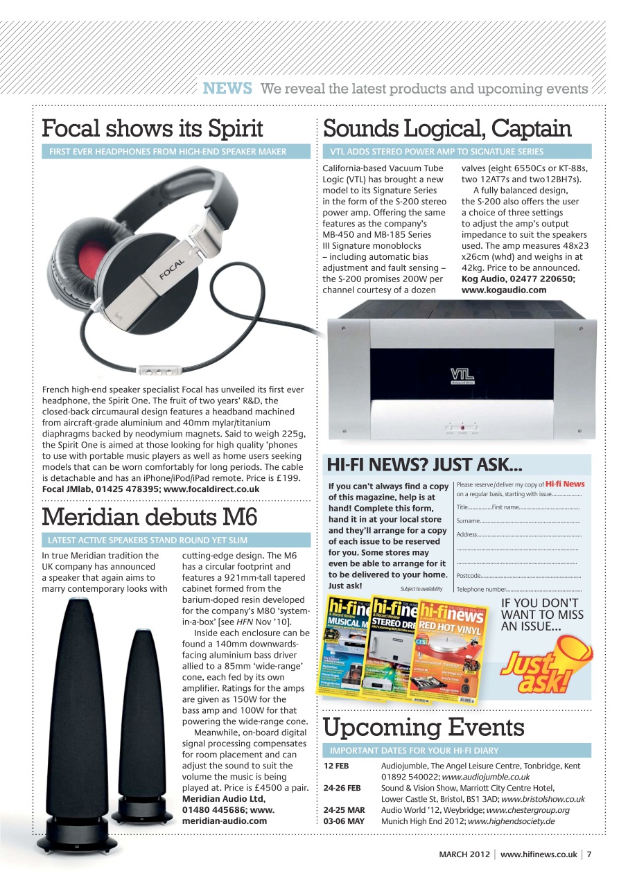 Hi-Fi News Preview Pages