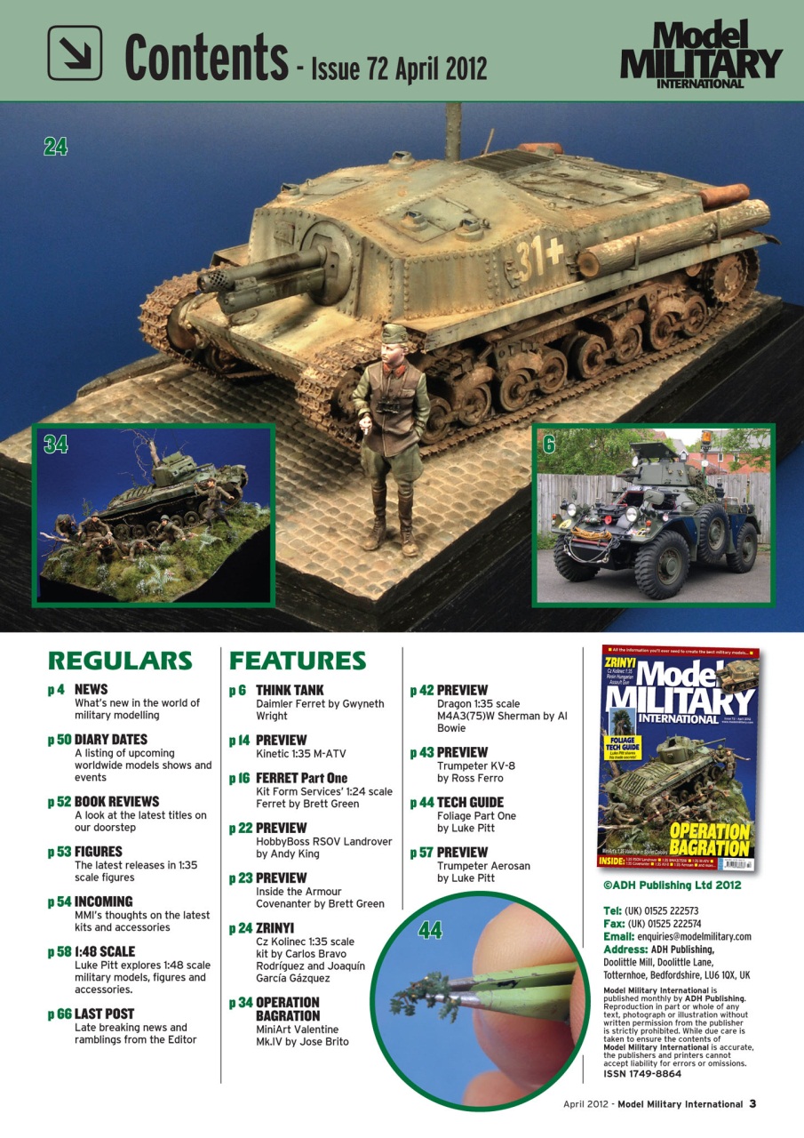 Model Military International Preview Pages