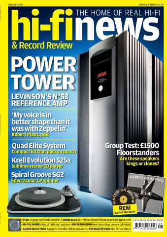 Hi-Fi News issue January 2011