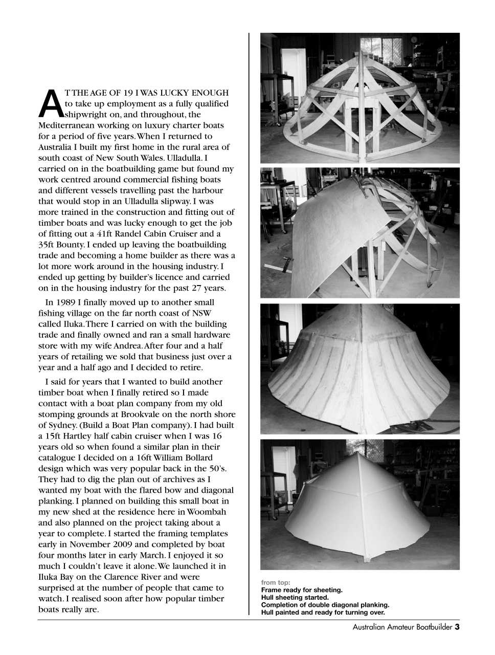 Australian Amateur Boat Builder Preview Pages
