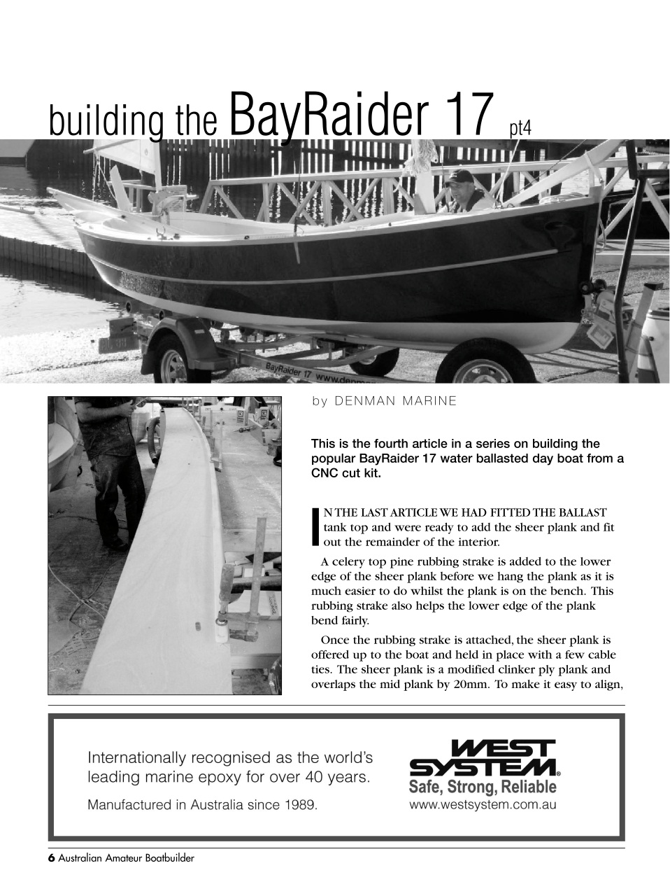 Australian Amateur Boat Builder Preview Pages