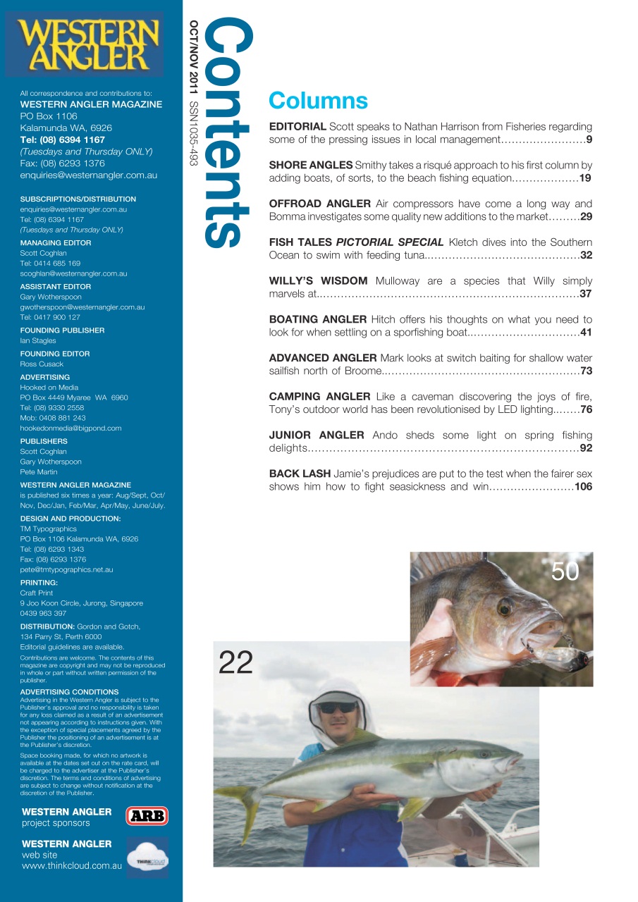 Western Angler Preview Pages