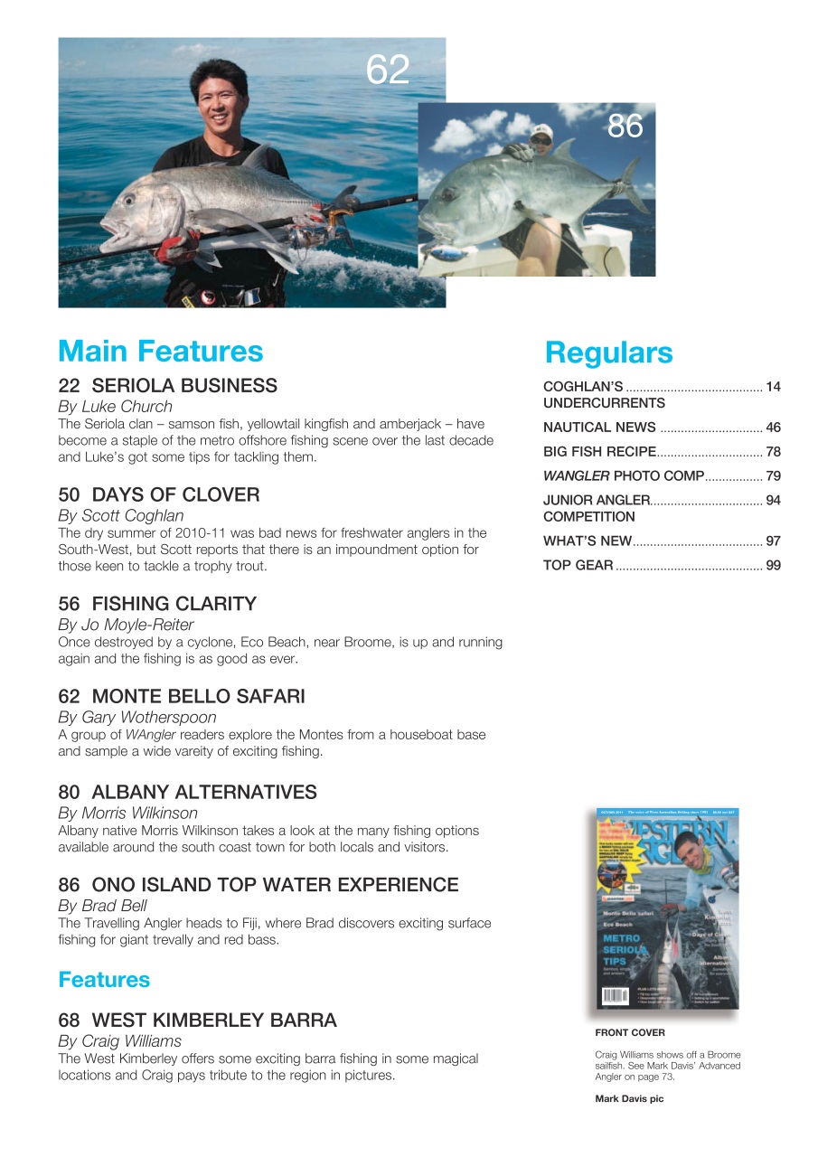 Western Angler Preview Pages