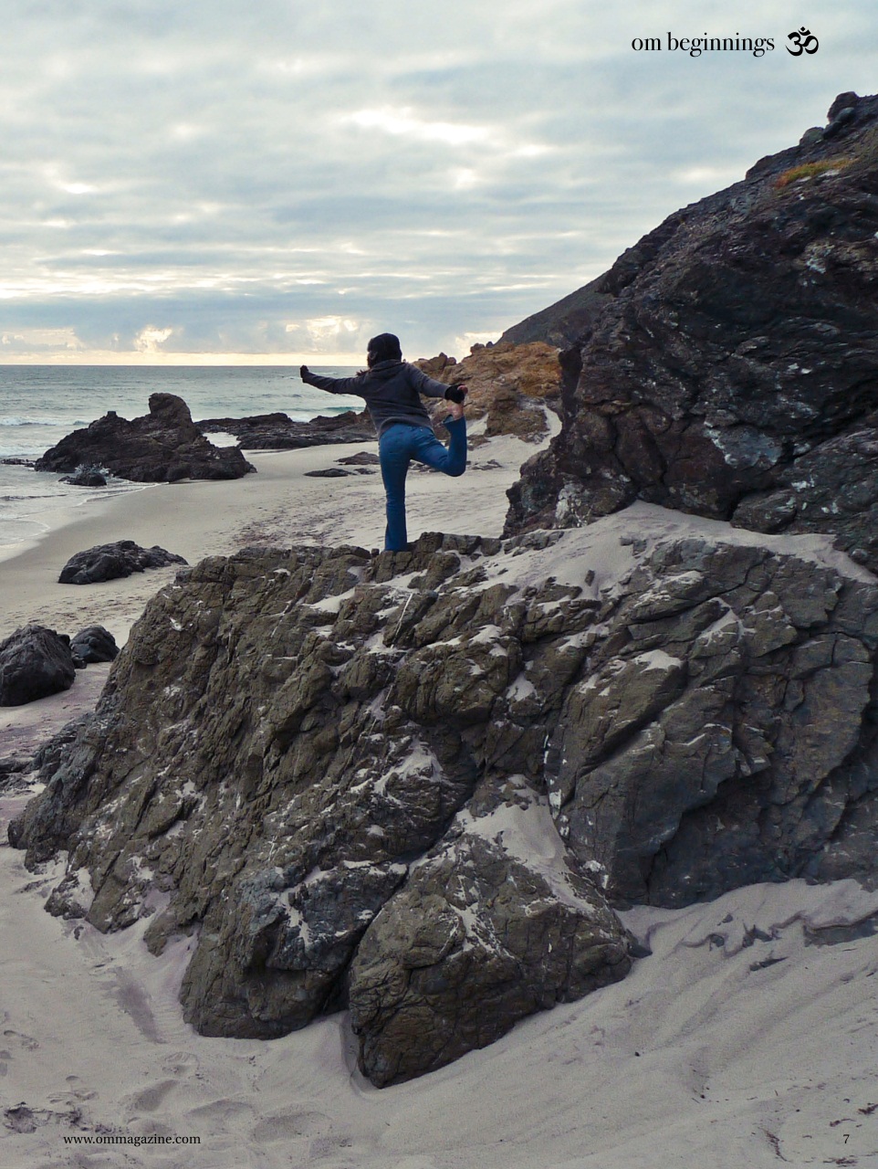OM Yoga Magazine Preview Pages