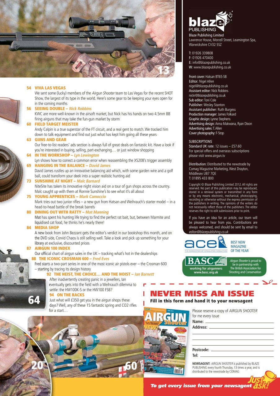 Airgun Shooter Preview Pages