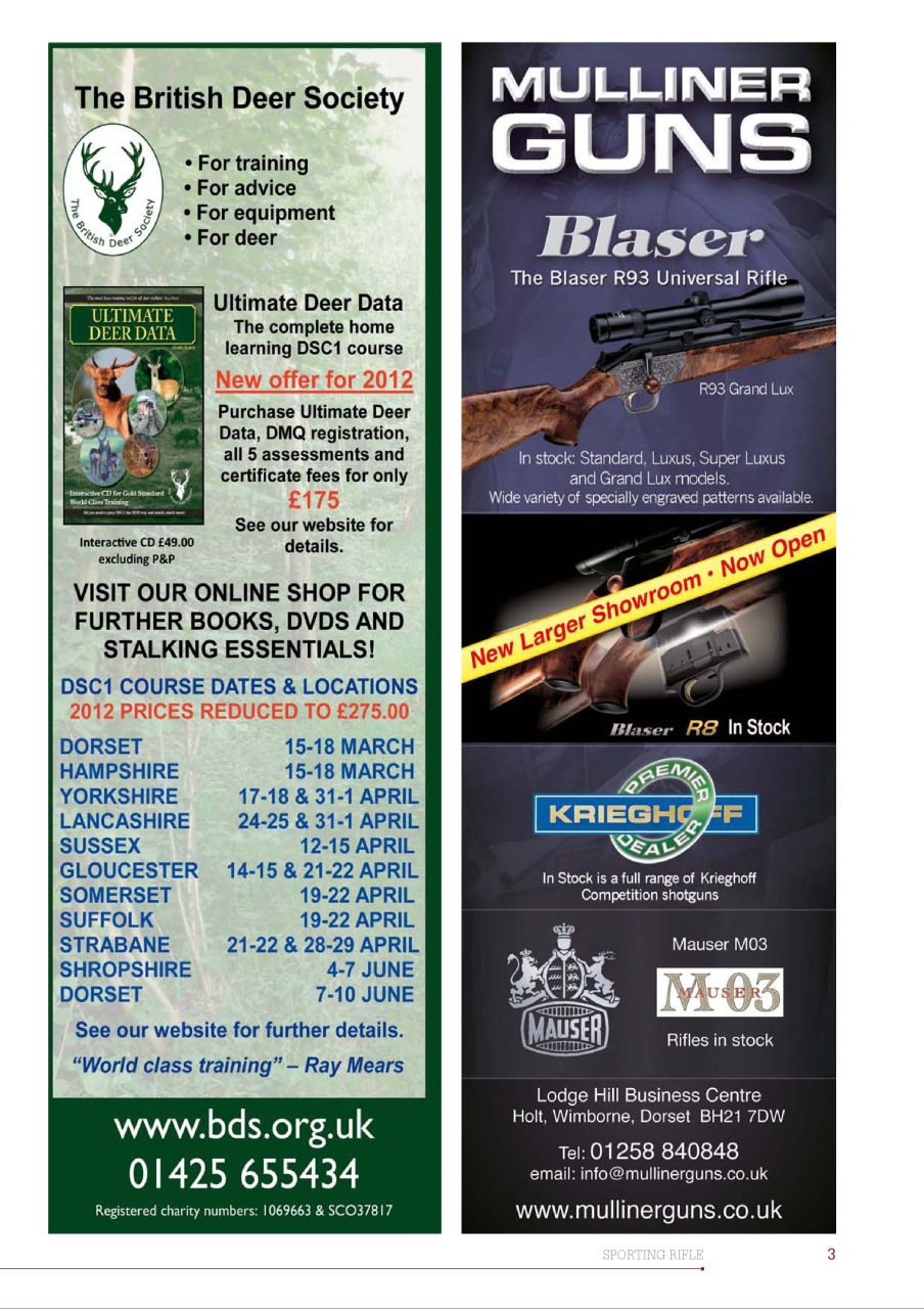 Sporting Rifle Preview Pages