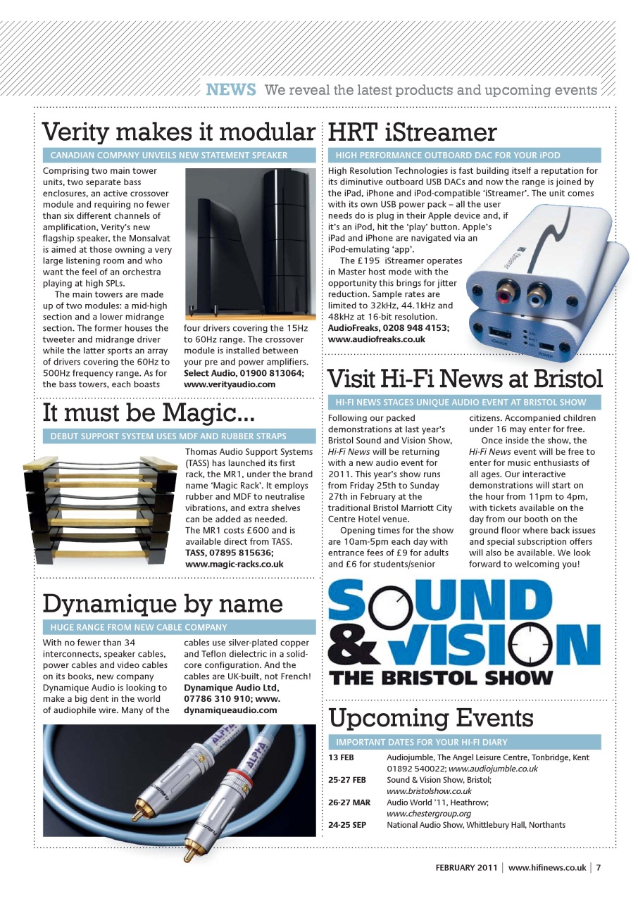 Hi-Fi News Preview Pages