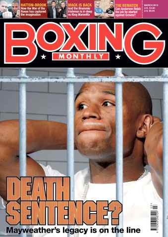 Boxing Monthly issue Boxing Monthly March 2012