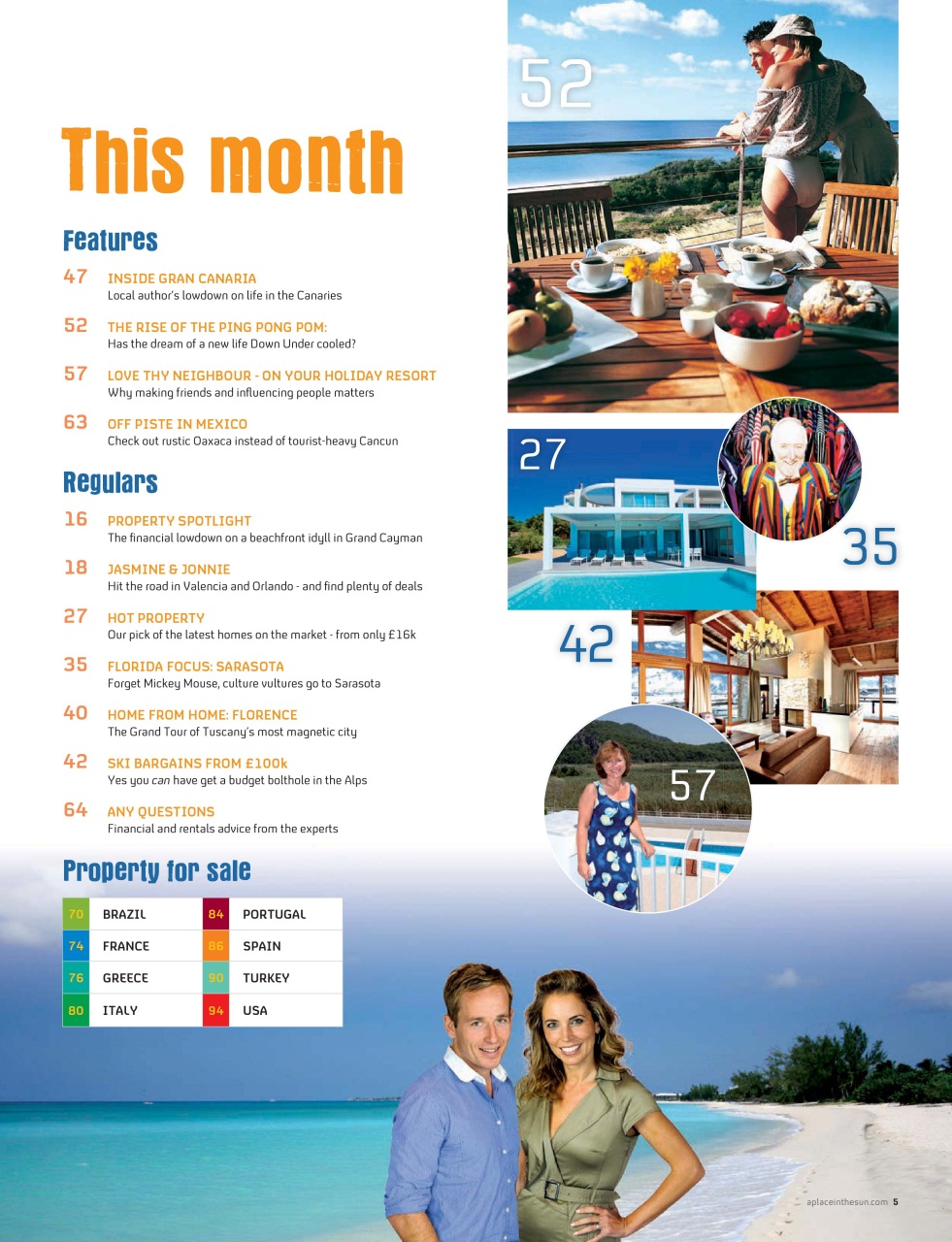 A Place in the Sun Magazine Preview Pages