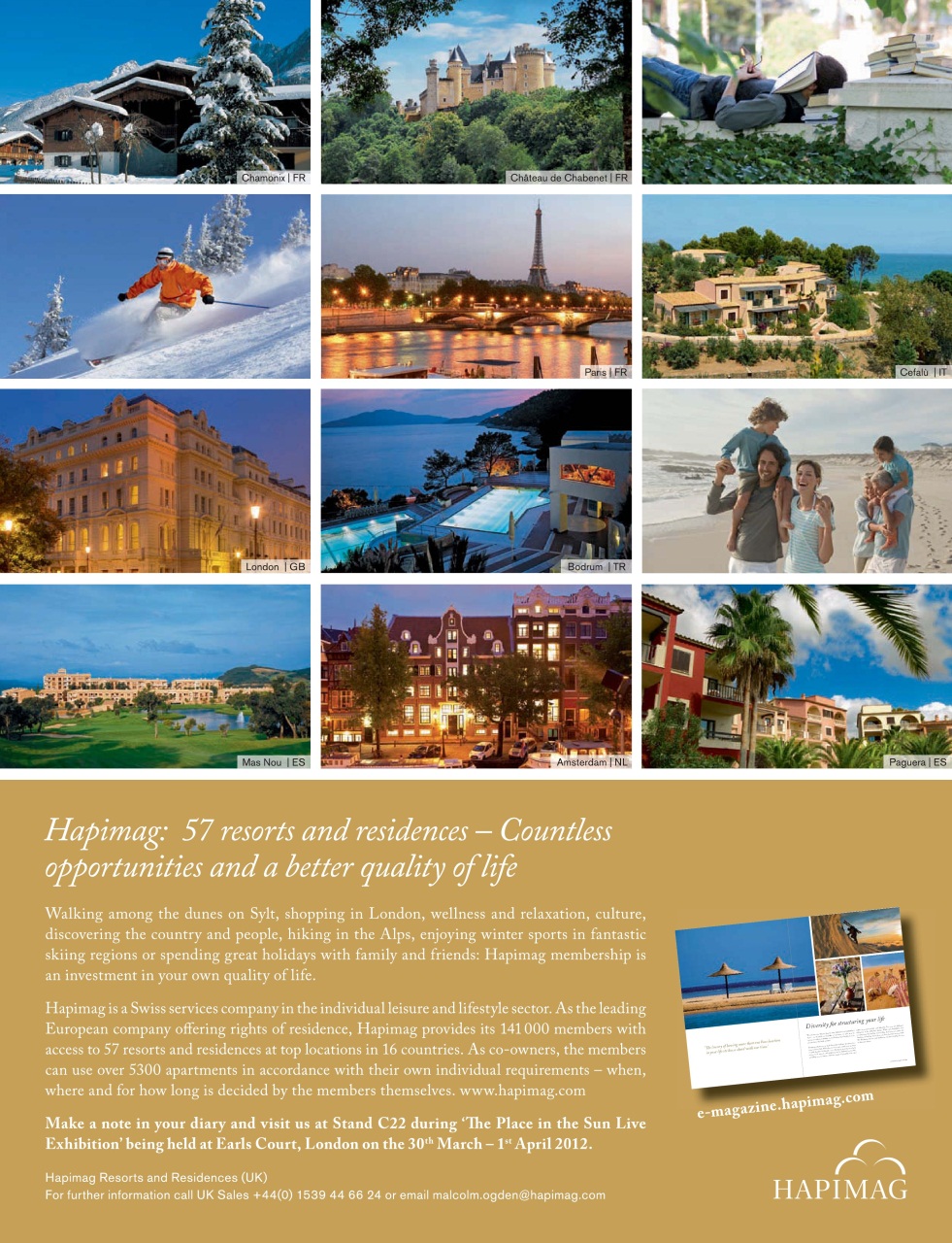 A Place in the Sun Magazine Preview Pages