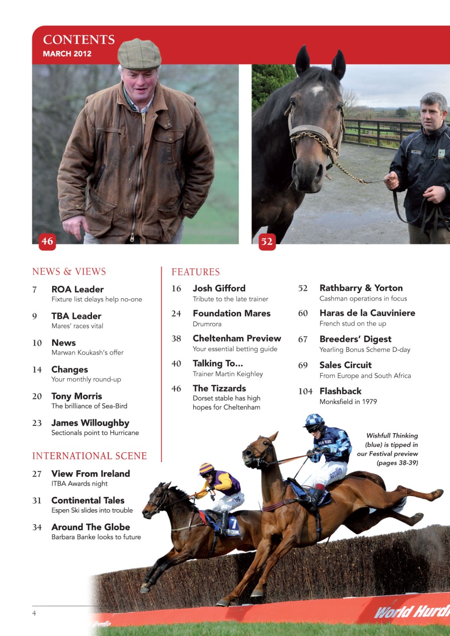 The Owner Breeder Preview Pages