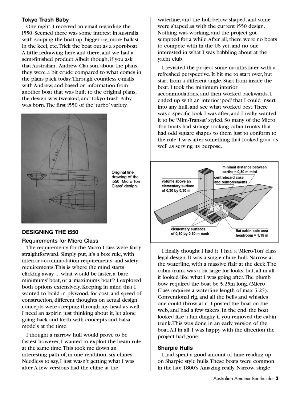 Australian Amateur Boat Builder Preview Pages