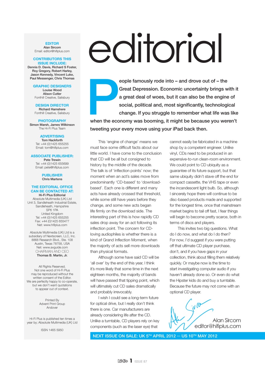 hi-fi+ Global Network Preview Pages