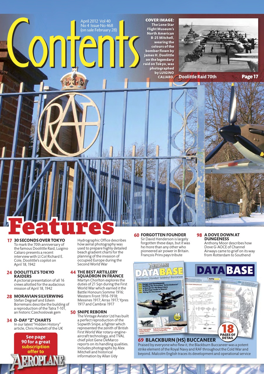 Aeroplane Preview Pages